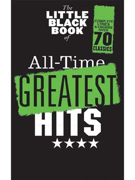 Illustration de The LITTLE BLACK BOOK (paroles et accords) - All-time greatest hits
