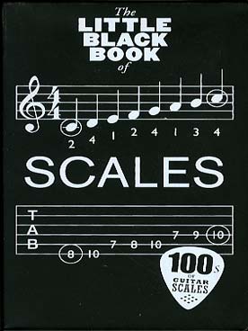Illustration de The LITTLE BLACK BOOK (paroles et accords) - Scales