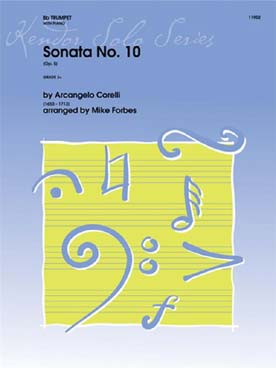 Illustration corelli sonate op. 5/10 en re maj
