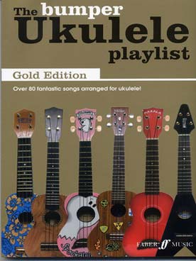 Illustration bumper ukulele playlist gold edition