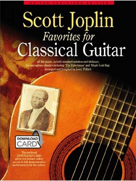 Illustration de Scott Joplin favorites for classical guitar