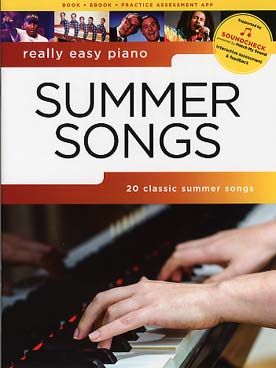 Illustration de SUMMER SONGS : 20 chansons célèbres dans des arrangemants très faciles