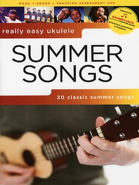 Illustration de SUMMER SONGS : 20 chansons célèbres arrangées pour débutant