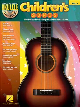 Illustration de UKULELE PLAY-ALONG - Vol. 4 : Children songs
