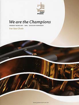 Illustration de We are the champions pour ensemble de saxophones