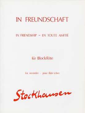 Illustration de In Freundschaft for recorder