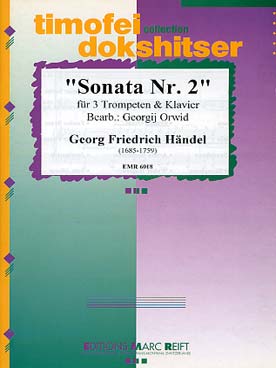 Illustration de Sonate N° 2 pour 3 trompettes et piano    