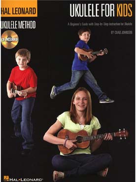 Illustration de Hal Leonard ukulele method - Ukulele for kids