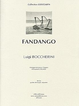 Illustration de Fandango pour 2 harpes