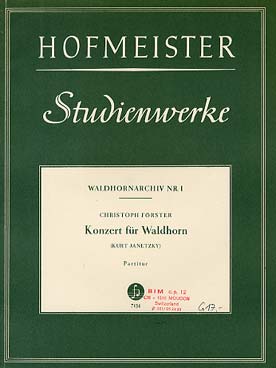 Illustration forster concerto (conducteur)