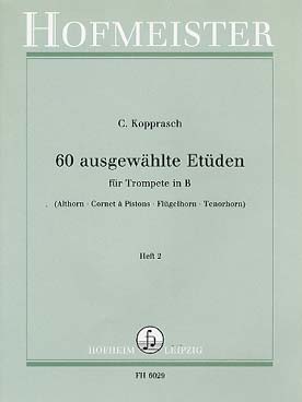 Illustration kopprasch 60 etudes choisies vol. 2