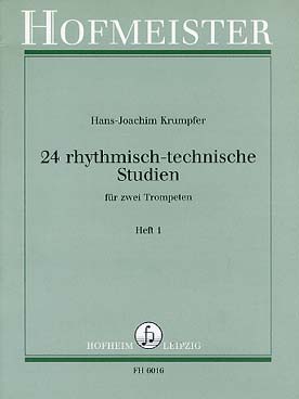 Illustration krumpfer etudes rythmiques (24) vol. 1