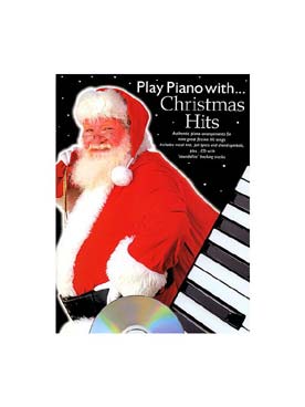 Illustration play piano with christmas hits + cd