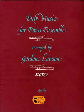 Illustration de EARLY MUSIC FOR BRASS ENSEMBLE
