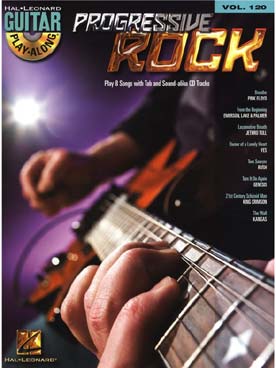 Illustration de GUITAR PLAY ALONG - Vol. 120 : Progressive rock