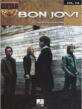 Illustration de GUITAR PLAY ALONG - Vol. 114 : Bon Jovi