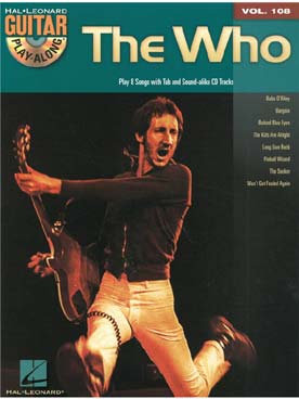 Illustration de GUITAR PLAY ALONG - Vol. 108 : The Who