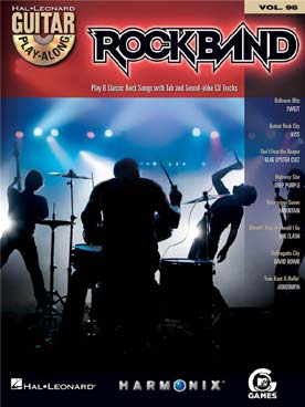 Illustration de GUITAR PLAY ALONG - Vol.  98 : Rock Band