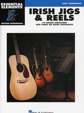 Illustration de IRISH JIGS & REELS pour ensemble de guitare flexible - Early intermediate level