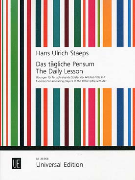 Illustration staeps tagliche pensum (das)