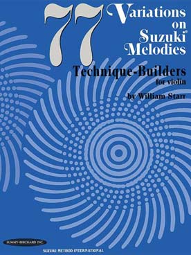Illustration de 77 Variations on Suzuki melodies - Technique builders