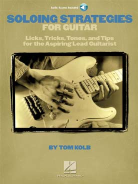 Illustration soloing strategies for guitar