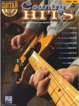 Illustration de GUITAR PLAY ALONG - Vol.  76 : Country hits