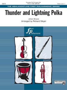 Illustration de Thunder and lightning polka