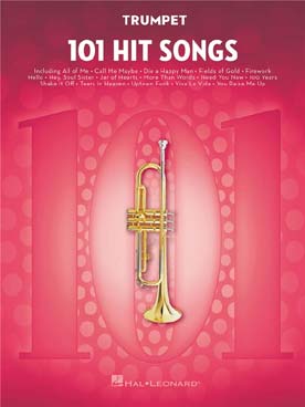 Illustration 101 hit songs for trumpet