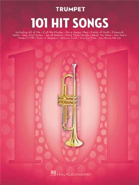 Illustration 101 hit songs for trumpet