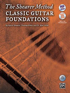 Illustration de The Shearer method - Book 1 : classic guitar foundations