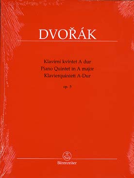 Illustration de Quintette avec piano op. 5 en la M