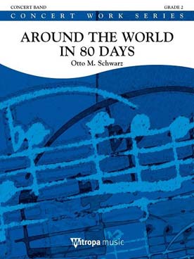 Illustration de Around the world in 80 days