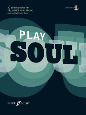 Illustration de PLAY SOUL avec CD play-along, chansons arrangées pour un interprète de niveau moyen, avec des accompagnements de piano simples et un CD de fond funky