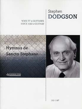 Illustration de Hymnus de Sancto Stephano pour voix et 4 guitares