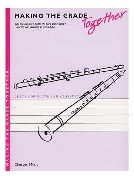 Illustration de MAKING THE GRADE TOGETHER clarinette et flûte