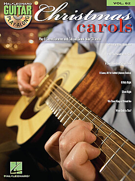 Illustration de GUITAR PLAY ALONG - Vol.  62 : Christmas carols