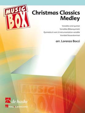 Illustration de CHRISTMAS CLASSICS MEDLEY pour quintette à vent à instrumentation variable