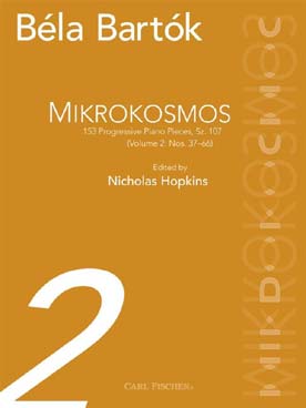 Illustration de Mikrokosmos : 153 Progressive piano pieces, Sz. 107 - II : 37 à 66