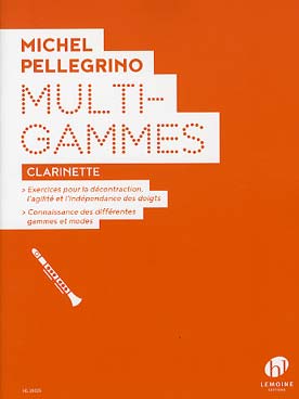 Illustration de Multi-gammes : exercices pour la décontraction, l'agilité, l'indépendance des doigts - connaissance des différentes gammes et modes