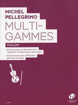 Illustration pellegrino multi-gammes violon