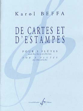 Illustration de De cartes et d'estampes pour grande flûte, flûte en sol et flûte basse