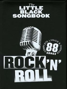 Illustration little black songbook rock'n'roll