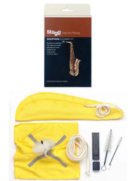 Illustration kit d'entretien stagg pro saxophone