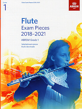 Illustration de FLUTE EXAM PIECES 2018-2021 - Grade 1