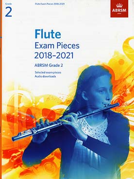 Illustration de FLUTE EXAM PIECES 2018-2021 - Grade 2