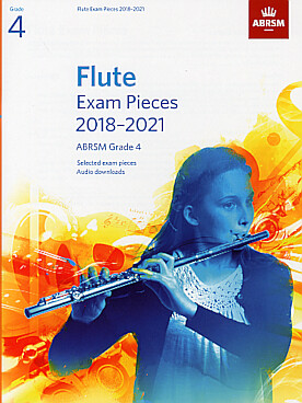 Illustration flute exam pieces 2018-2021 grade 4