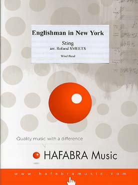 Illustration de Englishman in New York pour harmonie avec solo de saxophone