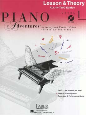 Illustration de Piano Adventures : all in two - Level 1