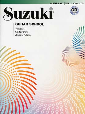 Illustration suzuki guitar school vol. 1 + cd